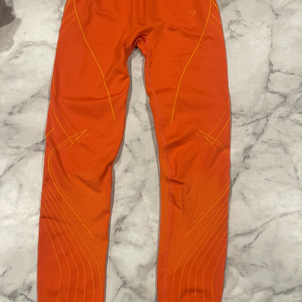 Apex Seamless High Rise Gymshark Leggings Women’s Large Apricot/Orange